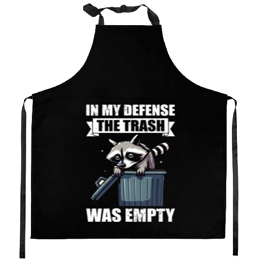 Funny Raccoons Trash Panda Racoon Lovers Kitchen Aprons