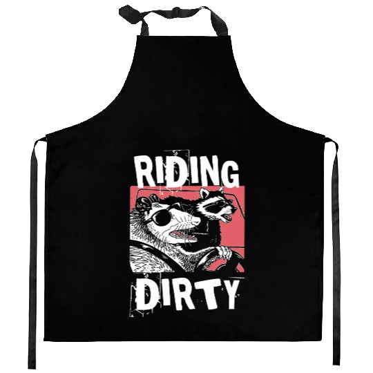Funny Raccoons Trash Panda Racoon Lovers Kitchen Aprons