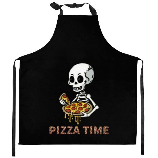 Cheesy Laughs: Pizza Apparel Kitchen Aprons