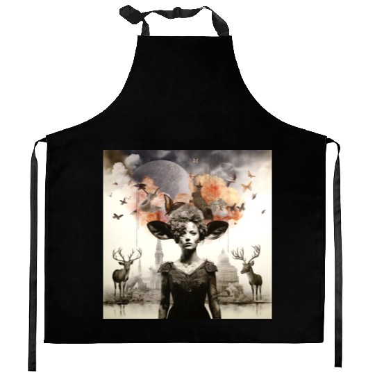 Lets go Bambi Kitchen Aprons
