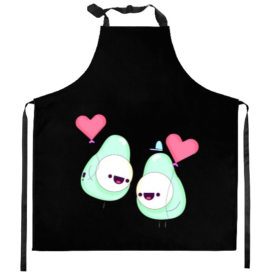 love couple Kitchen Aprons