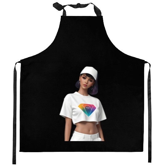 Girlfriend/wife material Kitchen Aprons
