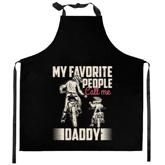 My favorite people call me daddy Vintage Kitchen Aprons