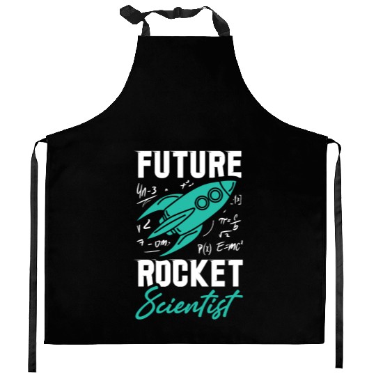 Rocket Scientist Future Mathematician Racket Kitchen Aprons