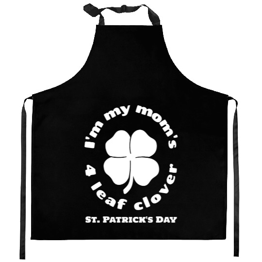 St Patrick s Day Four Leaf Clover, Shamrock Kitchen Aprons