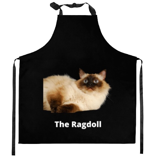 The Ragdoll Cat, Cat Mom, Cat Dad, Pet lover Kitchen Aprons