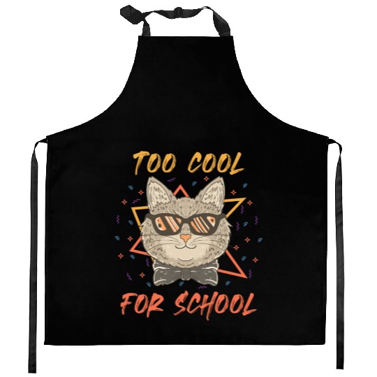 Too Cool For School Kitchen Aprons