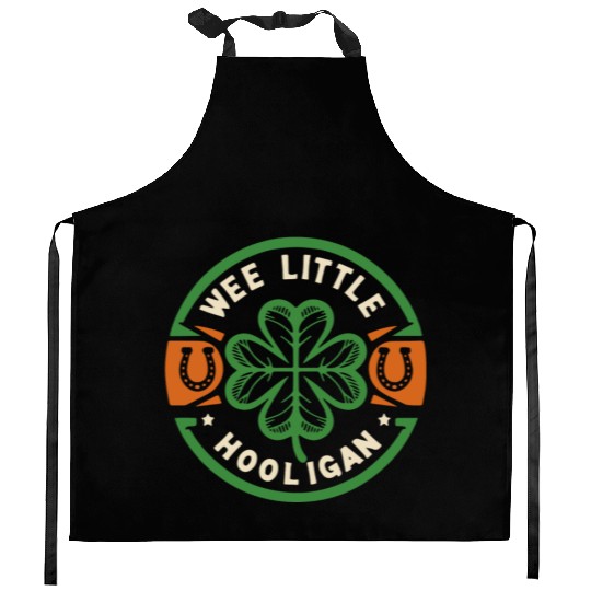 Lucky Hooligan Clover Kitchen Aprons