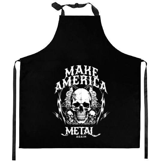 Metal Revival American Spirit Kitchen Aprons