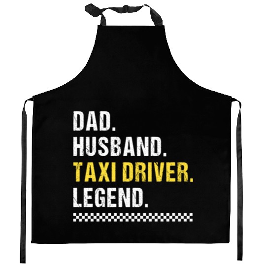 Dad Taxi Driver Kitchen Aprons