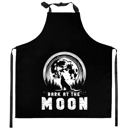 Horror Dog Halloween Spooky Dog Lover Gothic Dog Kitchen Aprons