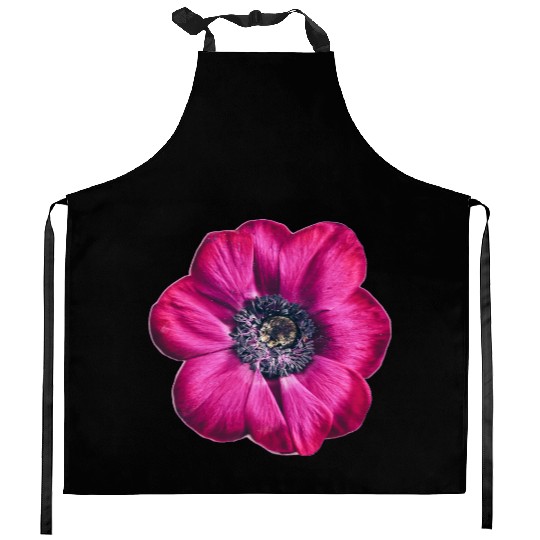 flower Violet Majesty Kitchen Aprons