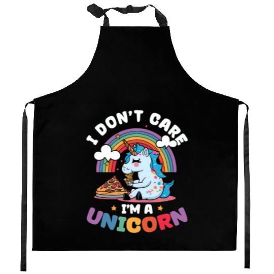 Unicorn Care I'm A Unicorn Kitchen Aprons