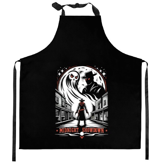 Cowboy Barn Bull Rider Rodeo Country Western Gift Kitchen Aprons