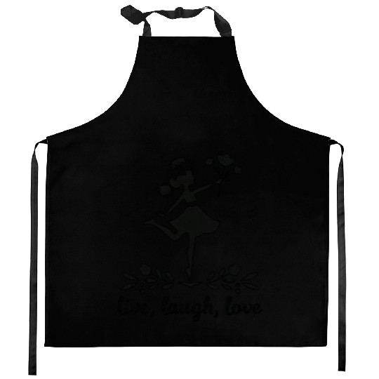 Live, laugh, love Kitchen Aprons