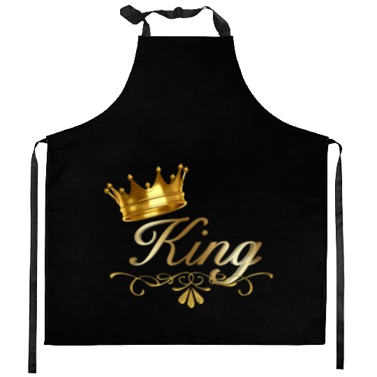 King Icon Kitchen Aprons