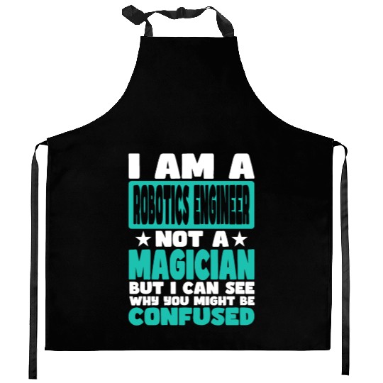 Robotics Engineer Kitchen Aprons