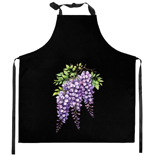 Lilac Kitchen Aprons
