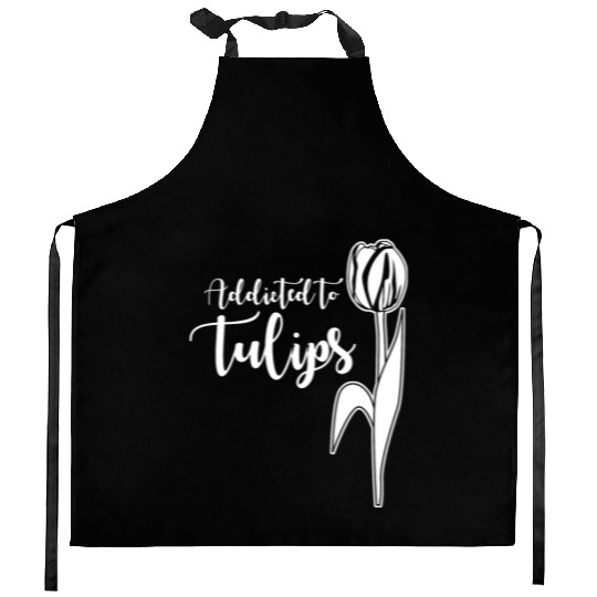 Tulips Tulip Flower Flowers Garden Kitchen Aprons