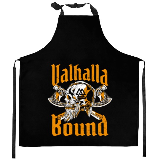 Vikings Valhalla Bound Kitchen Aprons