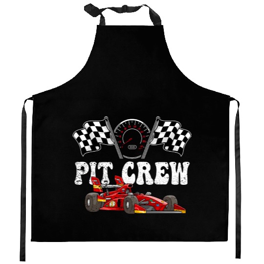 PIT CREW Race Car Kitchen Aprons - Hosting Parties