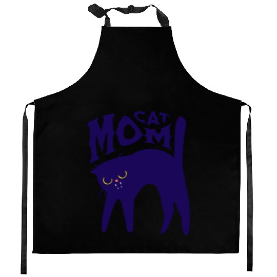 Cat Mom Kitchen Aprons