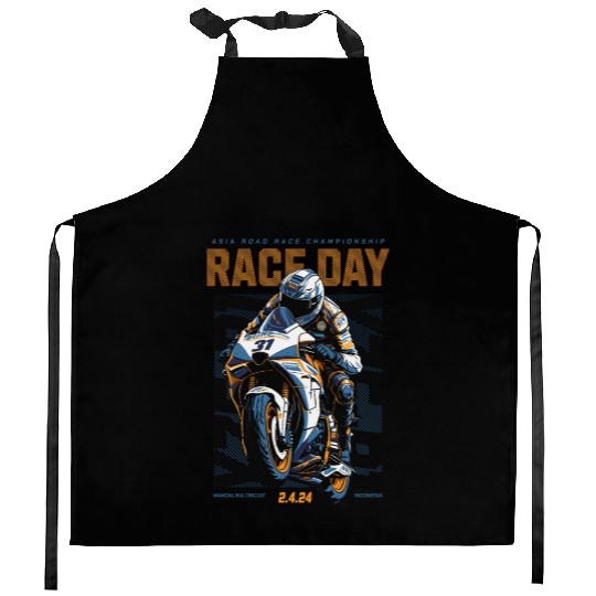 Race Day Kitchen Aprons