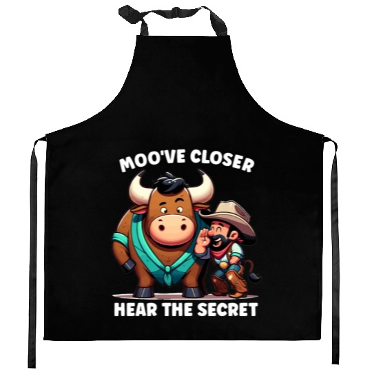 Rodeo Bull Riding Livestock Show Farmer Cattle Kitchen Aprons