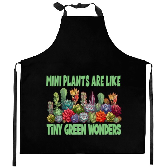 Mini Plants Are Like Tiny Green Wonders for a Kitchen Aprons