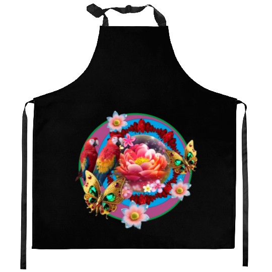Hello spring design Kitchen Aprons