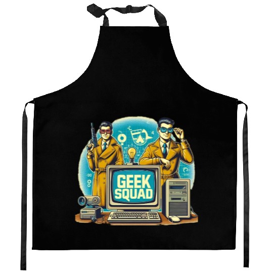 Computer Monitors Kitchen Aprons