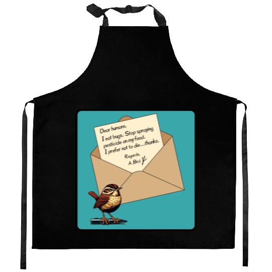 Cute Little Angry Bird Design Kitchen Aprons