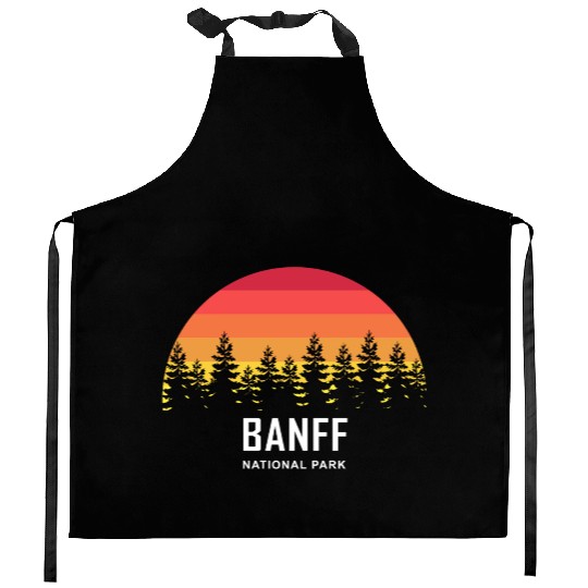 Banff National Park Kitchen Aprons