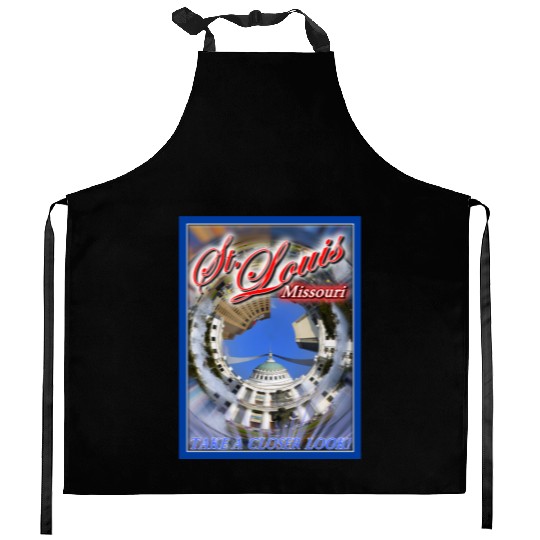 Historic Downtown St. Louis Arch & Courthouse Kitchen Aprons