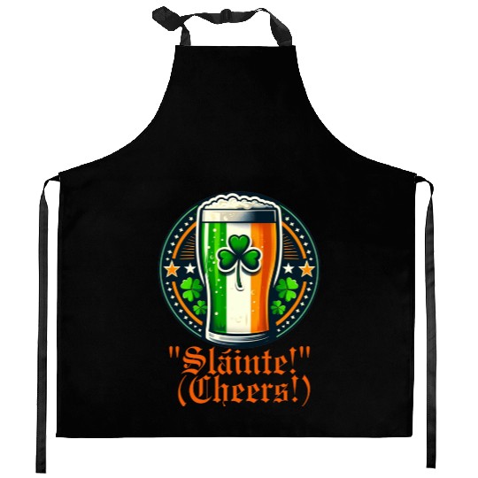 Slàinte! (Cheers!) Kitchen Aprons