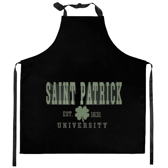 Saint Patrick University Kitchen Aprons