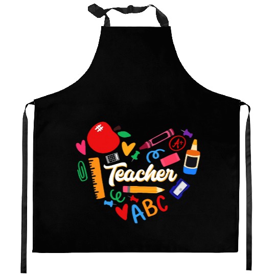 School Teacher, Teacher Appreciation Kitchen Aprons