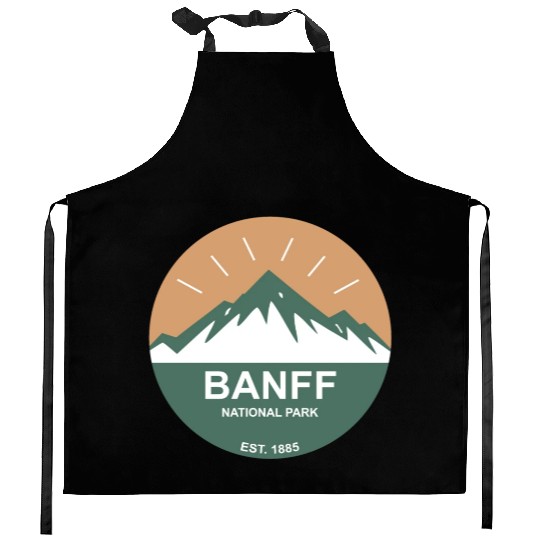 Banff National Park Kitchen Aprons