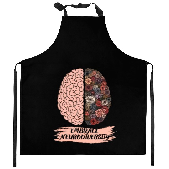 Embrace Neurodiversity Autism Awareness Kitchen Aprons