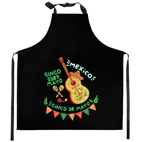 cinco de mayo Kitchen Aprons