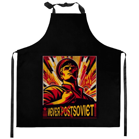 Never postsoviet never Soviet Kitchen Aprons