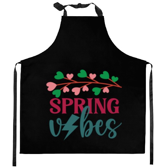 Spring vibes Kitchen Aprons