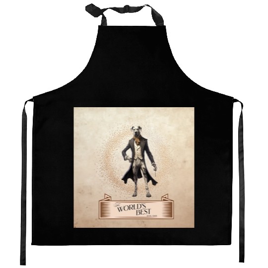 The World s Best Dog Dad Kitchen Aprons