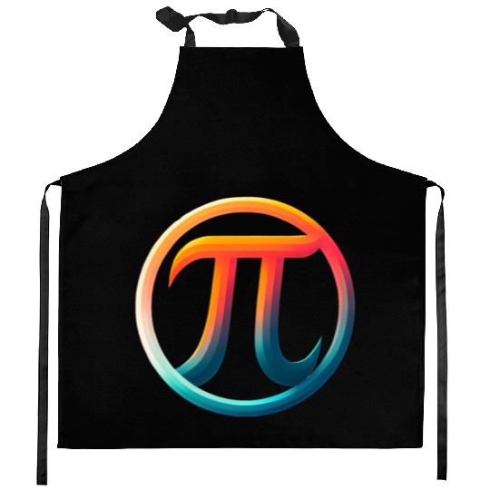 Pi Day Nerd Geek Love Math Pi Symbol Kids Men Kitchen Aprons