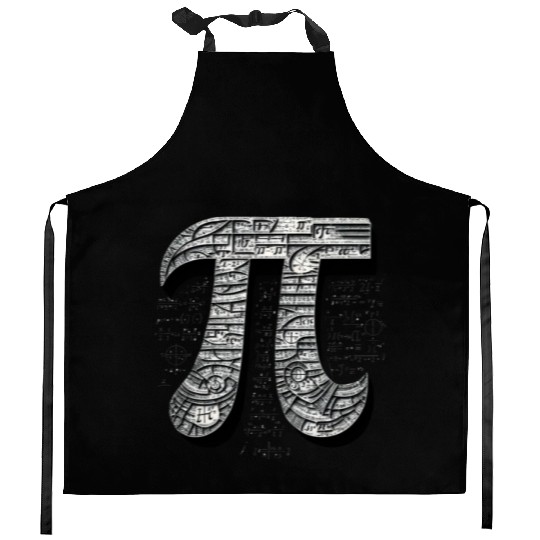 Pi Day Nerd Geek Love Math Pi Symbol Kids Men Kitchen Aprons