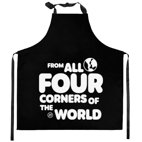Lando Norris Merch Worldwide Globe Kitchen Aprons