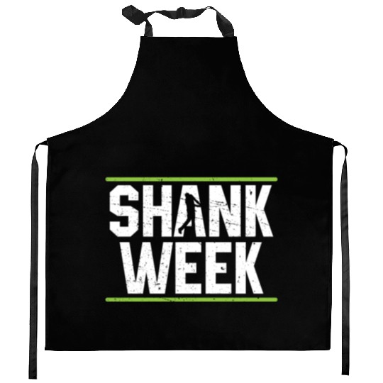 Hilarious Shank Week Golf Kitchen Aprons