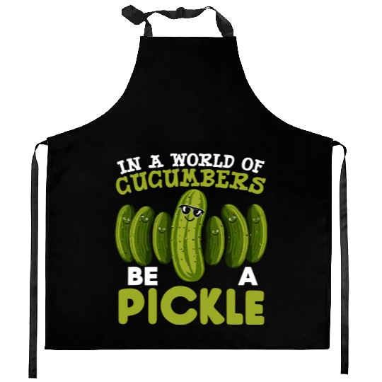 Pickle Lover Funny Pickle Dill pickle Pickled Kitchen Aprons