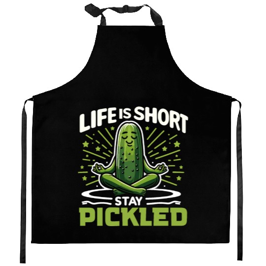 Pickle Lover Funny Pickle Dill pickle Pickled Kitchen Aprons