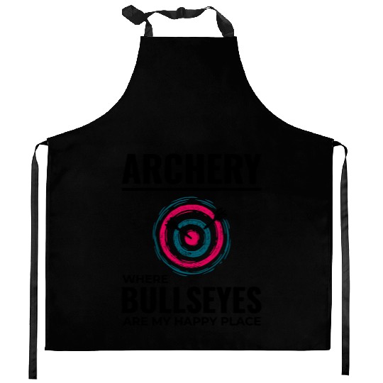 Archery Targets Archer Bullseye Shooting Sport Kitchen Aprons